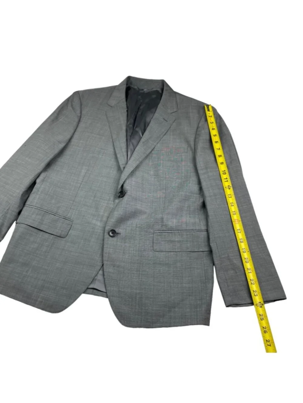 Bonobos Men's Marlane Standard Fit 100% Wool 2-Button Blazer Jacket Gray • 42S_9